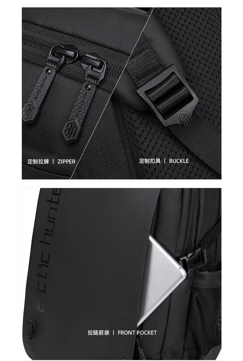 Fashion Commuter Backpack Men's Waterproof Daily - Bellarte Enchanté Fashion Commuter Backpack Men's Waterproof Daily